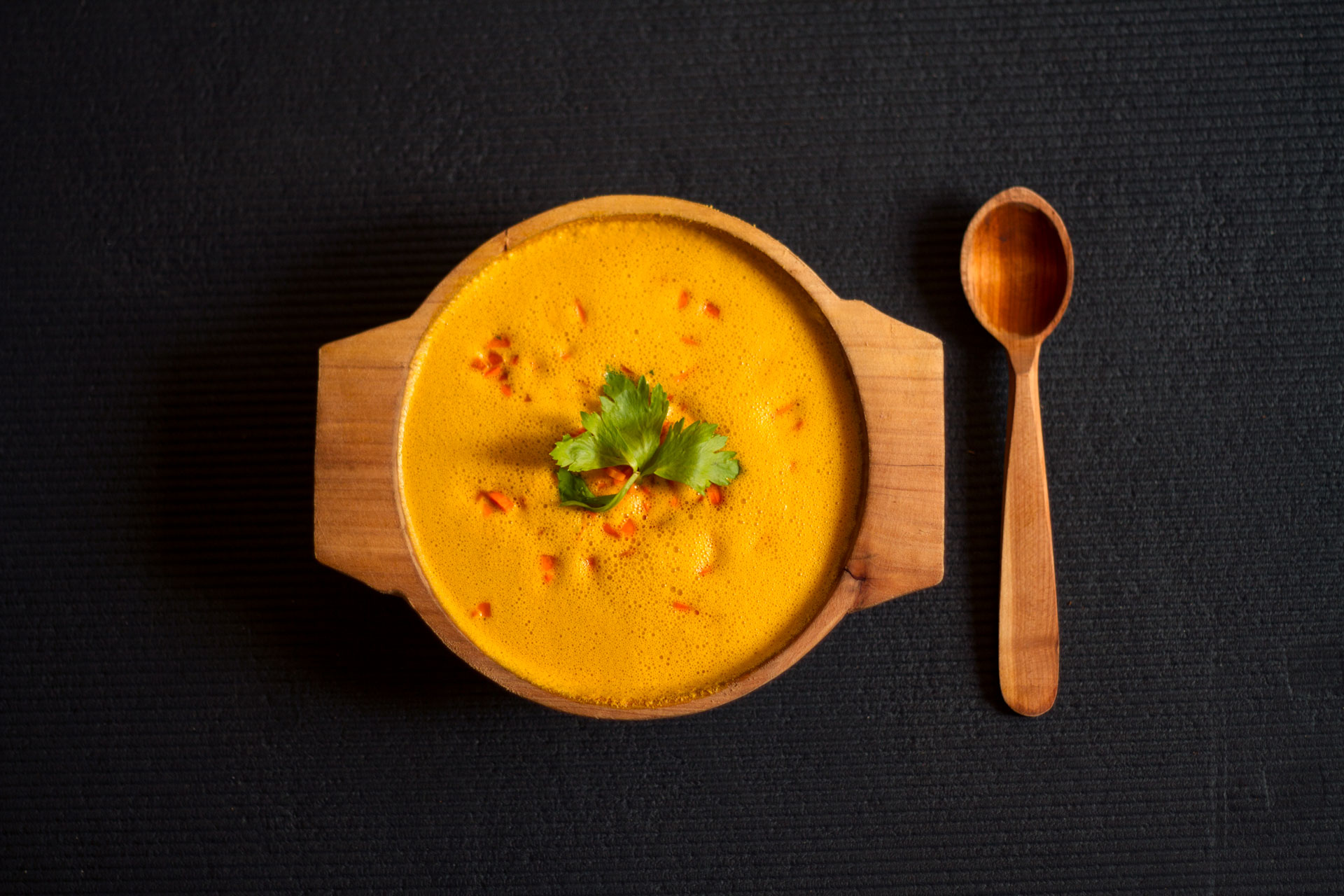 raw vegan carrot soup recipe