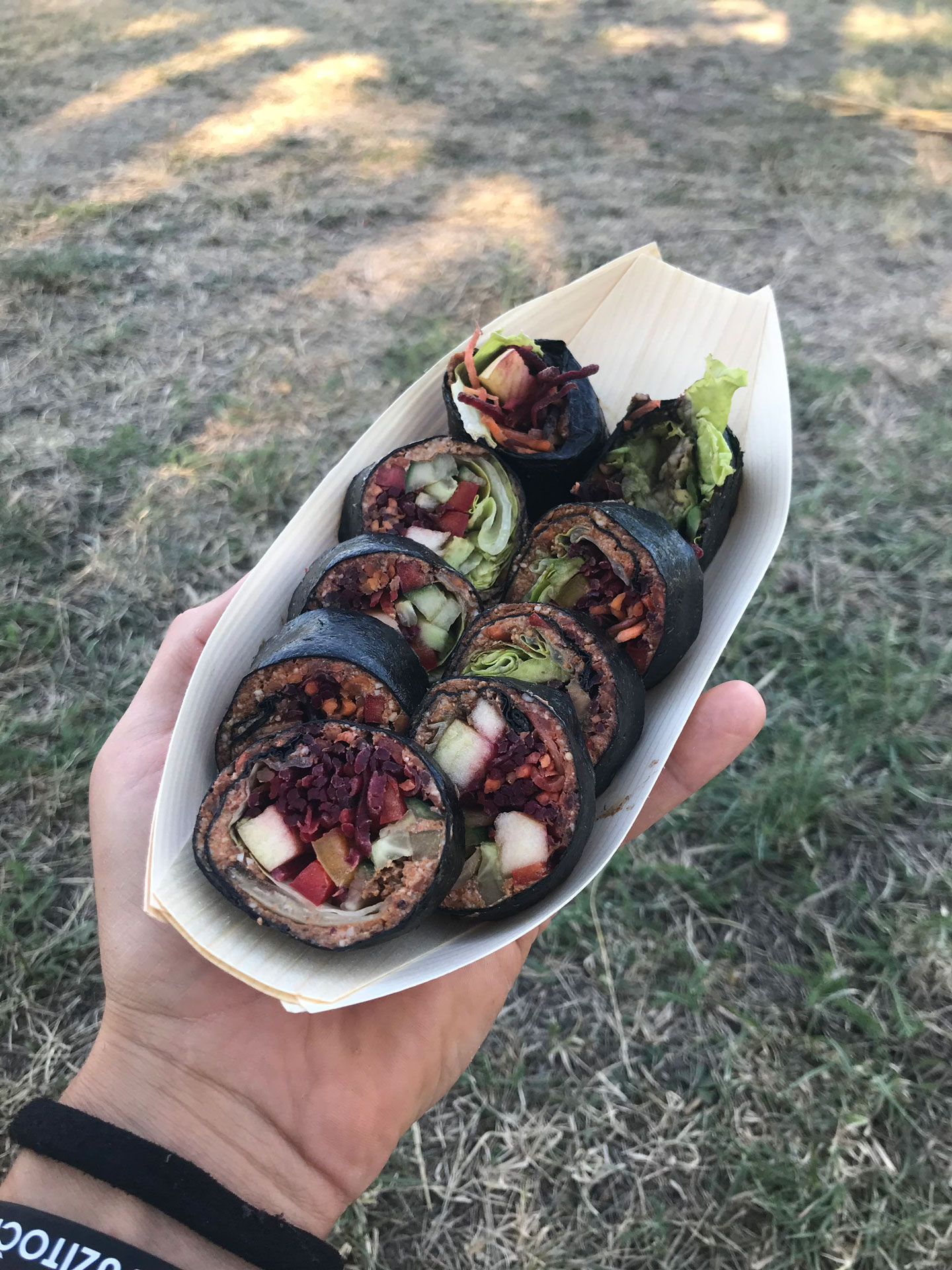 raw vegan sushi by bemba - vegday cerveny kamen