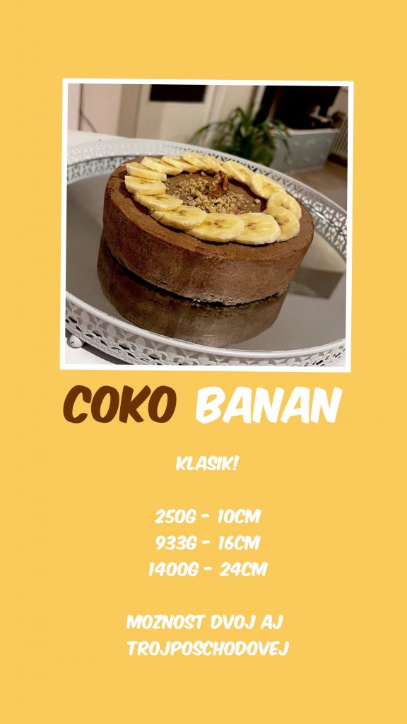 Banánová torta